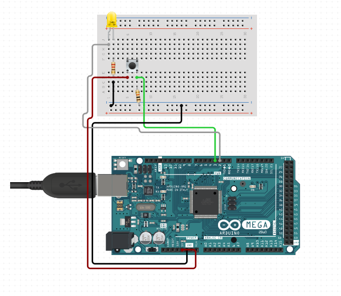 led button schematics